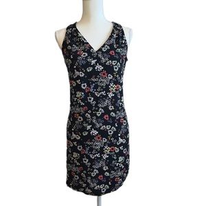 Old Navy Black Floral Sleeveless Dress